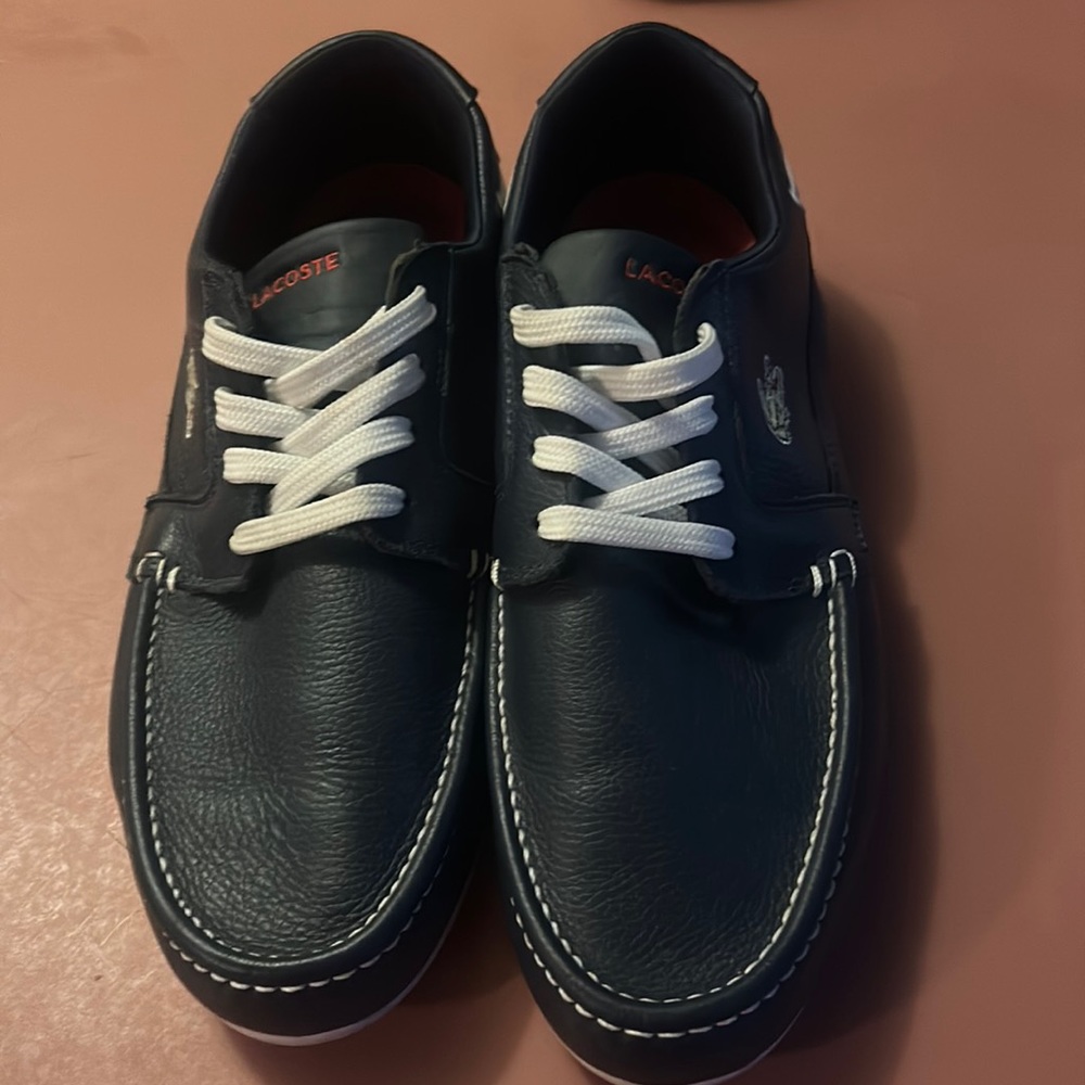 Lacoste navy blue casual sneakers